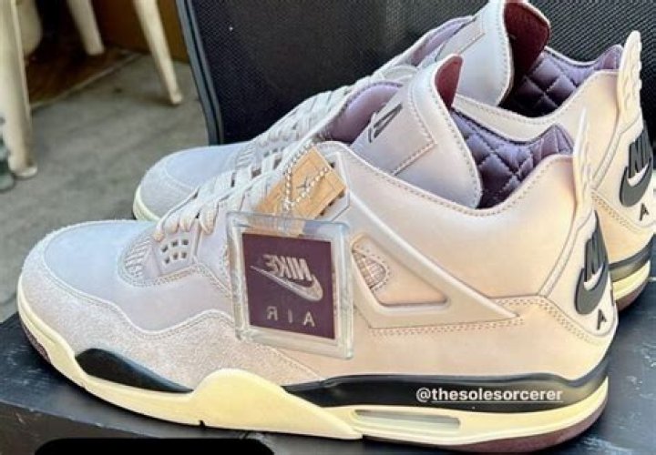 Air Jordan 4 x A Ma Maniere “Phantom” Paris Fashion Week Photo