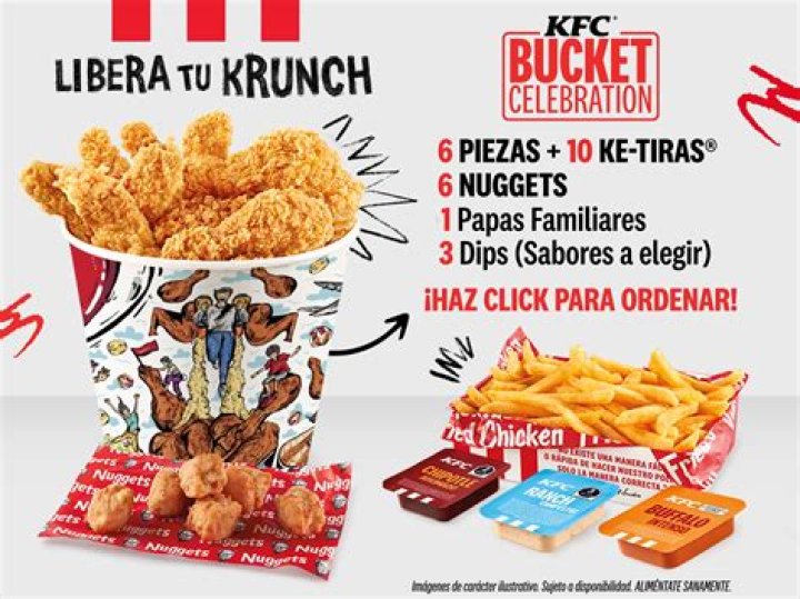 ¿Cuánto cuesta un balde de 21 piezas en KFC?