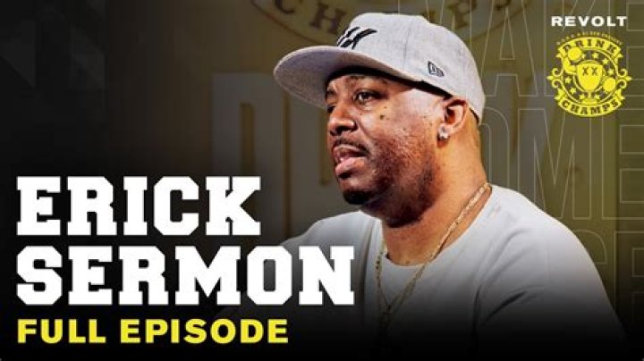 Erick Sermon (Rapper) - Age, Birthday, Bio, Facts, Family, Net Worth, Height & More