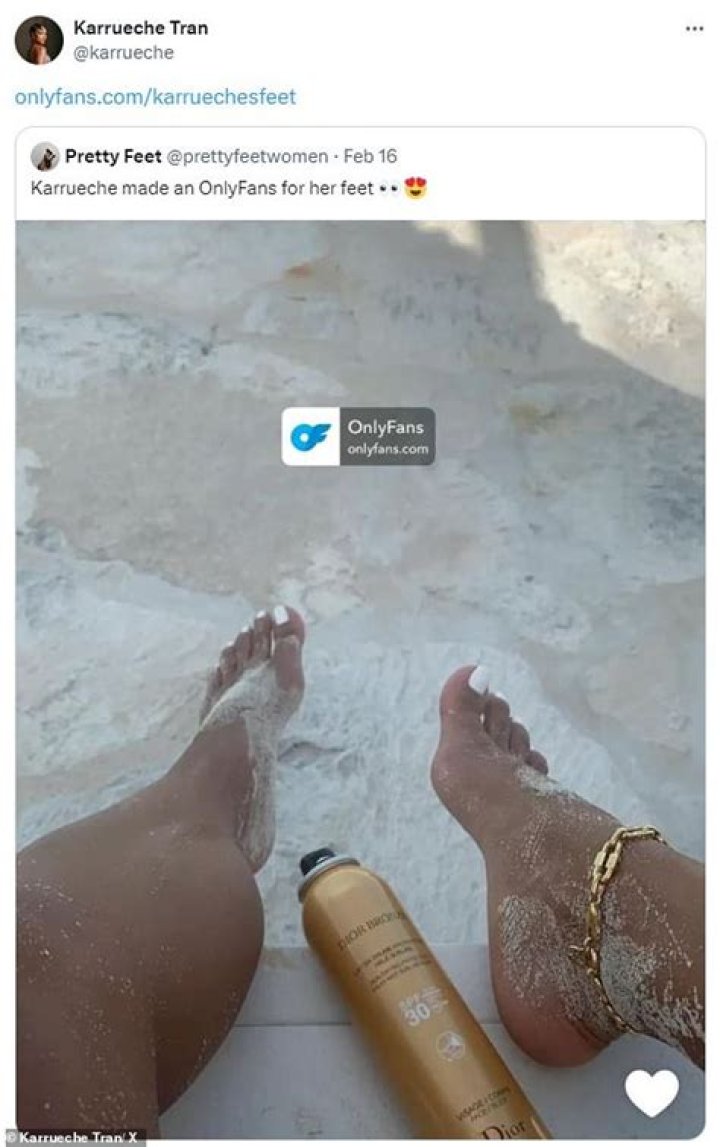 Karrueche's Foot Fetish OnlyFans Sparks Chris Brown Commentary