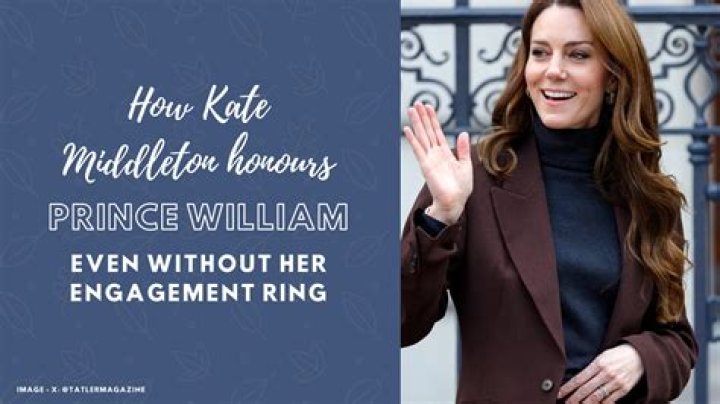 Kate Middleton Stepped out Without Her Engagement Ring for a Totally Valid Reason