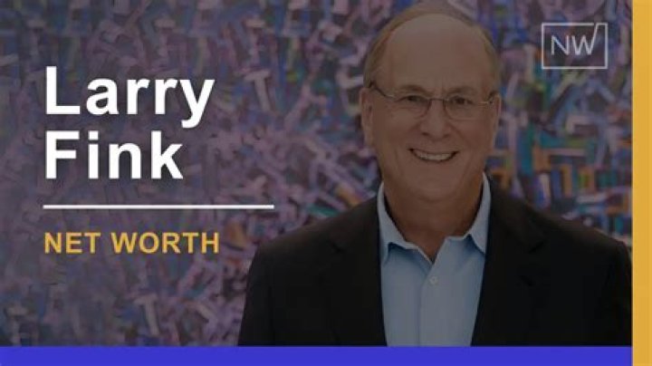 Laurence D. Fink Net Worth, Income, Salary, Earnings, Biography