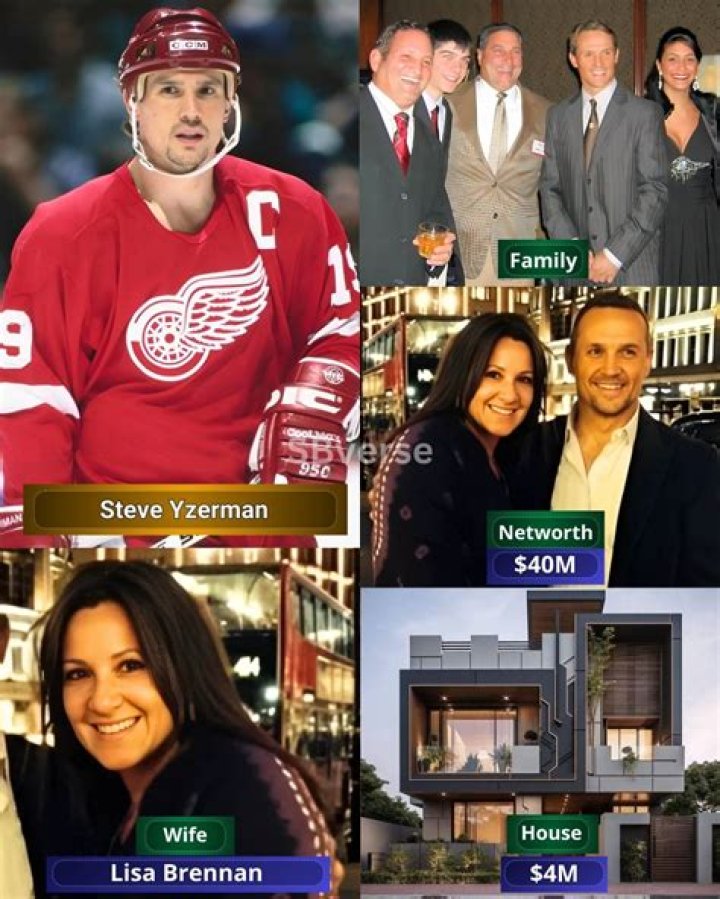 Steve Yzerman Biography, Age, Height, Wife, Net Worth, Family