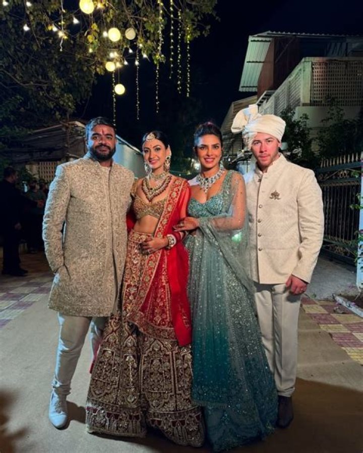 The Festivities Continue! Priyanka Chopra And Nick Jonas Dazzle During Mumbai Wedding Reception