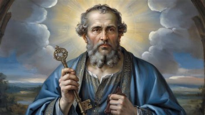 What saint is levitated?