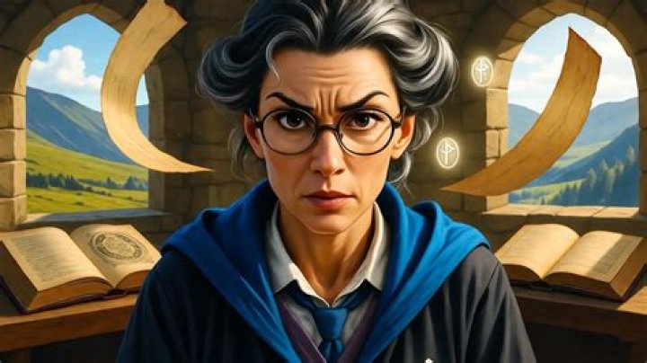 Who is the female librarian in Harry Potter?
