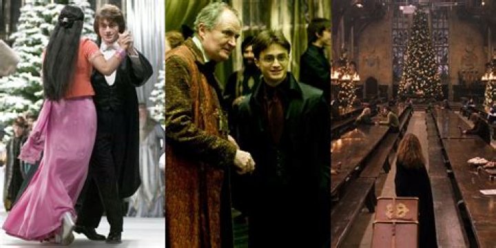 Why did they say Happy Christmas in Harry Potter?